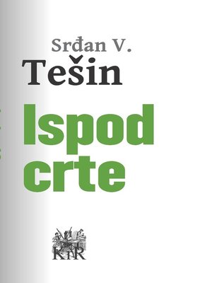 cover image of Ispod crte